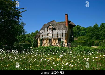 Versailles - Kleines Haus Stockfoto