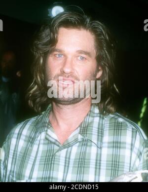 Westwood, California, USA 11. März 1996 Schauspieler Kurt Russell besucht Warner Bros. Pictures' 'Executive Decision' Premiere am 11. März 1996 im Mann Village Theater in Westwood, Kalifornien, USA. Foto von Barry King/Alamy Stockfoto Stockfoto