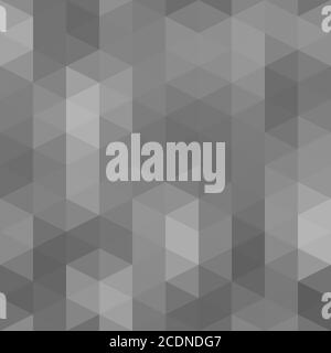 Abstrakter geometrischer Hintergrund grau Stockfoto