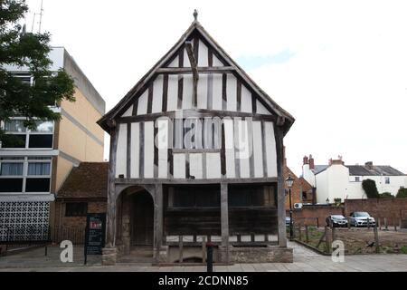 Ein mittelalterliches Handelshaus, heute ein Museum in Southampton, Hampshire in Großbritannien, aufgenommen am 10. Juli 2020 Stockfoto