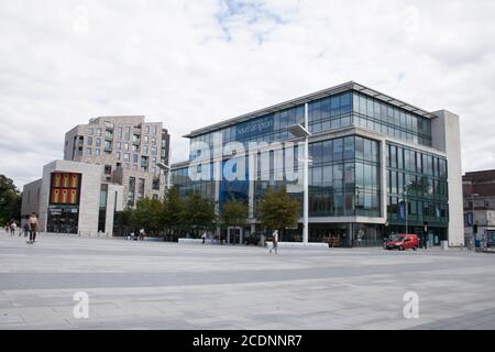 Die University of Southampton und die John Hansard Gallery in Southampton in Großbritannien, aufgenommen am 10. Juli 2020 Stockfoto