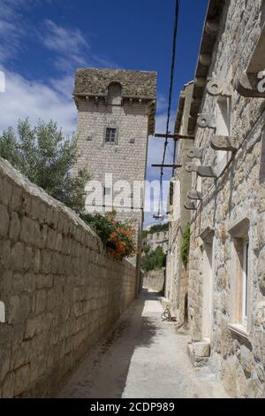 Insel Sipan, Kroatien Stockfoto