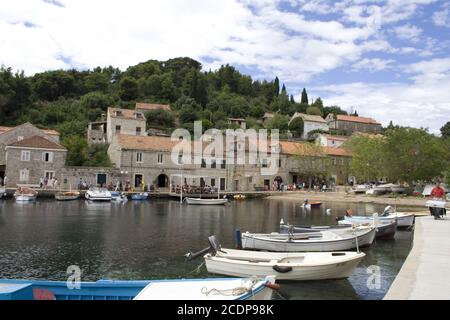 Insel Sipan, Kroatien Stockfoto