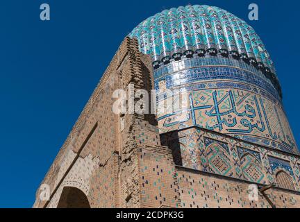 Die Bibi-Khanym Moschee in Samarkand, Usbekistan Stockfoto