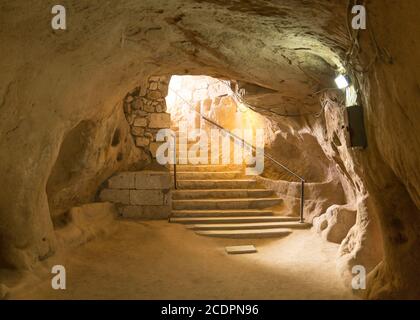 Kaymakli Underground City, Nevsehir, Türkei Stockfoto