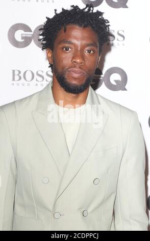 London, Großbritannien. September 2018. Chadwick Boseman bei den GQ Men of the Year Awards 2018 in London. Kredit: SOPA Images Limited/Alamy Live Nachrichten Stockfoto