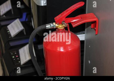 Feuerlöscher Stockfoto