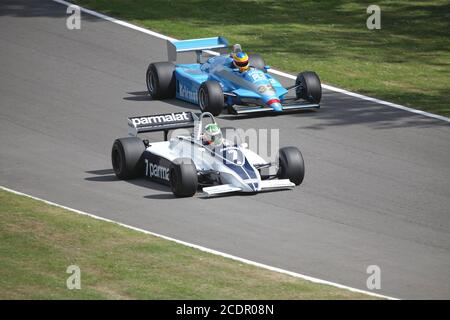 Parmalat Brabham BT49 1982 Stockfoto