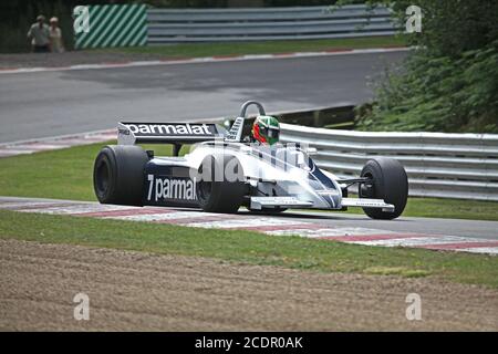 Parmalat Brabham BT49 1982 Stockfoto