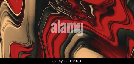 Abstrakte Textur von dunkelgrauen und roten Farben Stockfoto