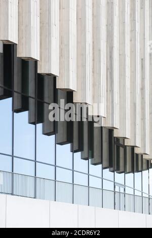 Details der Königlichen Arena in Kopenhagen, Dänemark Stockfoto