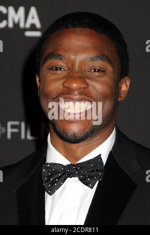 1. November 2014 - Los Angeles, Kalifornien - Chadwick Boseman. LACMA Art + Film Gala 2014 im LA County Museum of Art. (Bild: © Byron Purvis/AdMedia via ZUMA Wire) Stockfoto