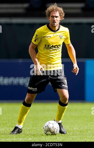 Venlo, Niederlande. August 2020. VENLO, VVV Venlo - SV Straelen, 29-08-2020, Fußball, freundliches Testspiel, Niederländische Eredivisie, Saison 2020-2021, Seacon Stadium de Koel, VVV Venlo Spieler Arjan Swinkels Credit: Pro Shots/Alamy Live News Stockfoto