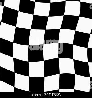 Racing Hintergrund mit karierten Flagge abstrakte Illustration Stockfoto