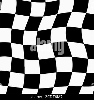 Racing Hintergrund mit karierten Flagge abstrakte Illustration Stockfoto