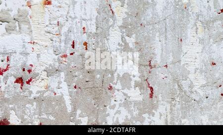 Natürliche alte Betonwand Textur. Belüfteter Betonhintergrund als Wand für Innen- und Außengestaltung Stockfoto