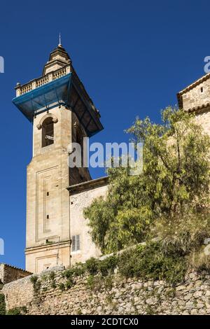 Kirche in Valldemossa, Mallorca, Balearen, Spanien, Europa Stockfoto