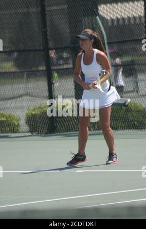 Frauen Tennis im Dwight Davis Tennis Center in Forest Park-St.. Louis. Stockfoto