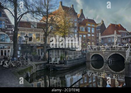 Wunderschönes Alkmaar Stockfoto