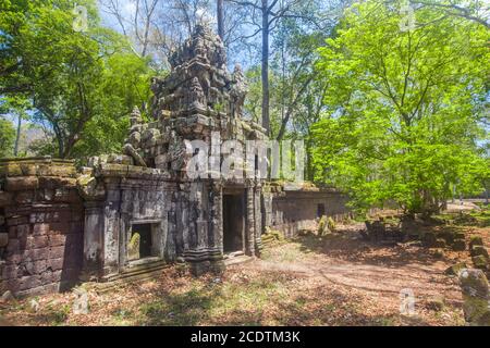 Teil von Angkor Wat, Siem Reap, Kambodscha Stockfoto