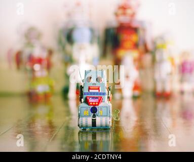Wenig Roboter Stockfoto