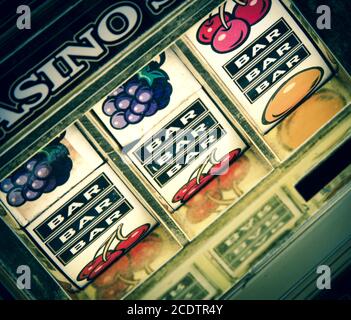 Slot-Maschine Stockfoto