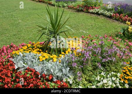 Kurpark Bad Berneck Stockfoto