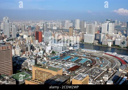 Tsukiji, Chuo City, Tokio, Japan Stockfoto