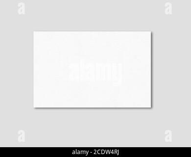 Blank business card mockup Vorlage Stockfoto