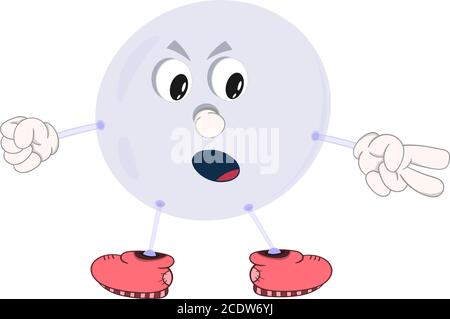 Von Hand gezeichnet. Bewegliche Teile können beliebig verschoben und kombiniert werden. Stock Vektor