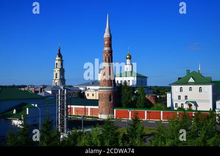 Berühmte Epiphanie Staro-Golutwins Männerkloster in Kolomna, Russland Stockfoto