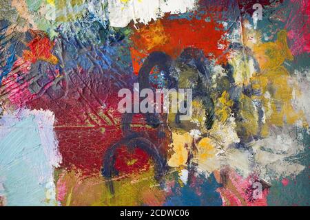 abstract mixed media background, pattern art Stockfoto