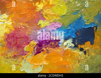 Abstract mixed media Hintergrund, Malen, Pinsel Stockfoto