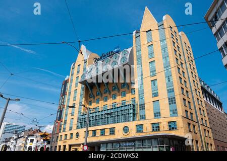 Antwerpen, Belgien, 16. August 2020, Das Radisson Blu Astrid Hotel Antwerpen Stockfoto