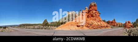 Der Bryce Canyon National Park, Utah, United States. Stockfoto