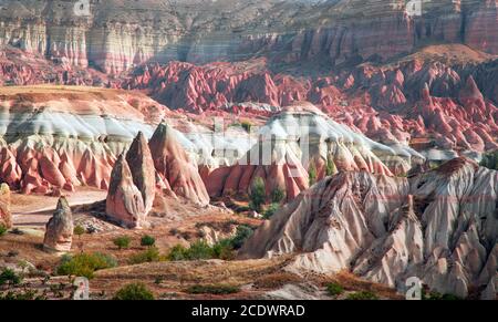 Red Valley in Kappadokien Stockfoto