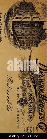 . Turner's North Carolina almanac : für das Jahr unseres Herrn ... . FIR; X 0) TUENEE-ENNISS NORTH CAROLINA ALMANAC. 61 Stockfoto