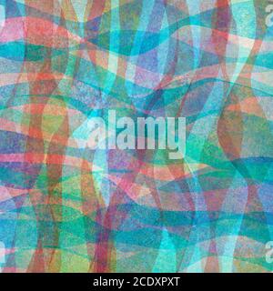 Aquarell transparent Welle gelb lila Lavendel bunten Hintergrund. Aquarell handbemalte Wellen Illustration. Banner Rahmen Hintergrund Splash desi Stockfoto