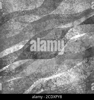 Aquarell transparent Welle monochrom schwarz farbigen Hintergrund. Aquarell handbemalte Wellen Illustration. Banner Rahmen Hintergrund Splash Design. Gru Stockfoto