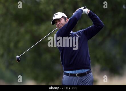 Der Spanier Jorge Campillo am vierten Tag der ISPS HANDA UK Championship am Belfry, Sutton Coldfield. Stockfoto