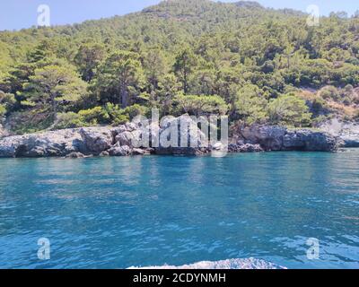 Küsten in Kuşadası Stockfoto