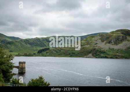 Haweswater Reservoir im Seengebiet. Stockfoto