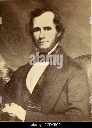 . Gouverneure von Maryland, von der Revolution bis zum Jahr 1908 . COPYRIGHT, 190A, H. E. BUCHHOLZ. ^^^M^> k % THOMAS WATKINS LIGON 1854-1858 vioiJ azi^TAW 8a:. COPYRIGHT, 1908. VON H. E. BUCHHOLZ. Stockfoto