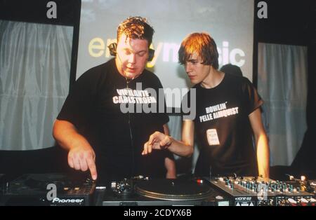 The Hives, Reading Festival 2002, Reading, England, Vereinigtes Königreich. Stockfoto