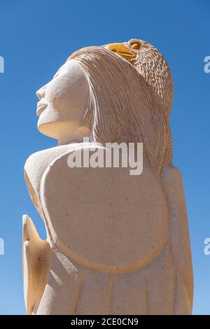 Museum für indische Kunst und Kultur in Santa Fe, New Mexico Stockfoto