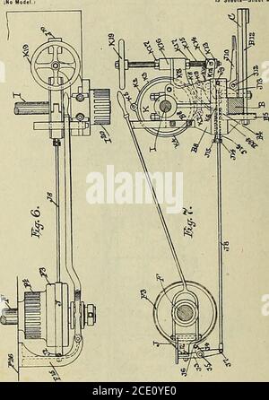 . Digest of United States Automobilpatents from 1789 to July 1, 1899, including all Patents officially classed as traction-Engines for the same period. Chronologisch geordnet ... zusammen mit Patentlisten in den Klassen der tragbaren Motoren, Traktionsräder, elektrische Lokomotiven und elektrische Eisenbahn-Batteriesysteme ... . Stockfoto