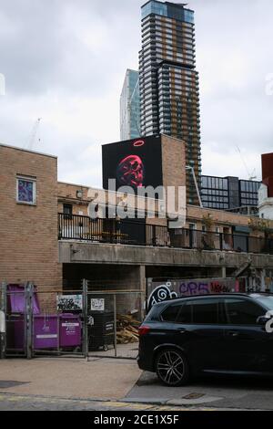 London, Großbritannien. 29. August 2020. Street Art London, Shoreditch, Brick Lane. Quelle: Waldemar Sikora Stockfoto