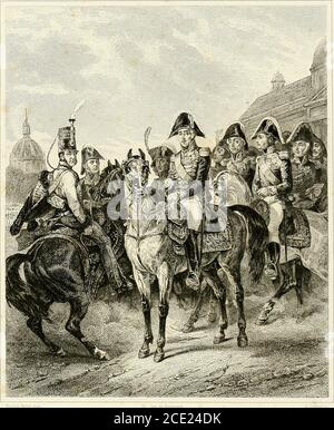 . Musée de Versailles : avec un Texte historique . SA -- rt^ AAAAAÀAAAAA: -^AAAAAAAAAAA ï*«-- «y6 CHARLES X Le 16 septembre i8a4, Louis XVIII était mort; Son frère Charles-Philippe,comte dArtois, lui succède. Enfin auf allait voir à lœuvre ce Champion dupassé. Son Premier acte, labolition de la censure, surprit étrangement les-pèce anomale de royalistes plus royalistes que le roi, qui assiégeait les mar-ches du trône et soufflait tout haut les plus étranges Conseils. A louverturede la Session, le 22 septembre, Charles X annonce la solennité de son sacre,et le 29 Mai 1825, il renouvelle au pied Stockfoto