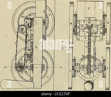 . Digest of United States Automobilpatents from 1789 to July 1, 1899, including all Patents officially classed as traction-Engines for the same period. Chronologisch geordnet ... zusammen mit Patentlisten in den Klassen der tragbaren Motoren, Traktionsräder, elektrische Lokomotiven und elektrische Eisenbahn-Batteriesysteme ... . Stockfoto