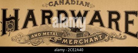 . Hardware Merchandising 1895 . a1a m s mmmm*k ************** Mm/Miiu^***^^ M. & L. SAMUEL, BENJAMIN & CO. Englisches Haus : Samuel, Sons & Benjamin 164 Fenchurch Street, London, E.C. Vertriebspartner TORONTO. VOL. VII TORONTO UND MONTREAL, 26. OKTOBER 1895. Nr. 43. MAGNOLIA METAL IM EINSATZ VON ACHT FÜHRENDEN REGIERUNGEN. CORNELL UNIVERSITY. Stockfoto